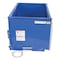 Vestil Steel Drop Bottom Hopper 1 Cubic Yard, 3,000 Cap Blue DBH-100-3 - alternate 7